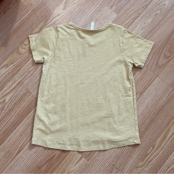 Rylee & Cru Stay Golden Shirt Sleeve Kids Tee - Mustard - Picture 2 of 4